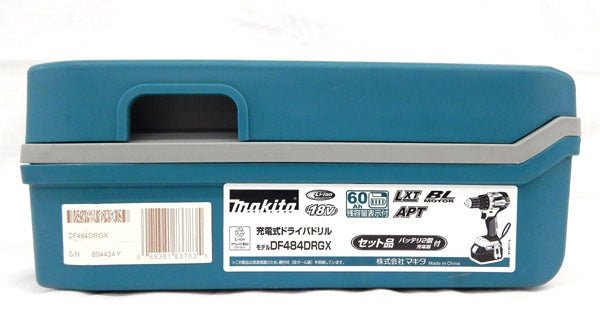makita/マキタ DF484DRGX ドリルドライバ - 安心保証・業界最安値の販売 福助